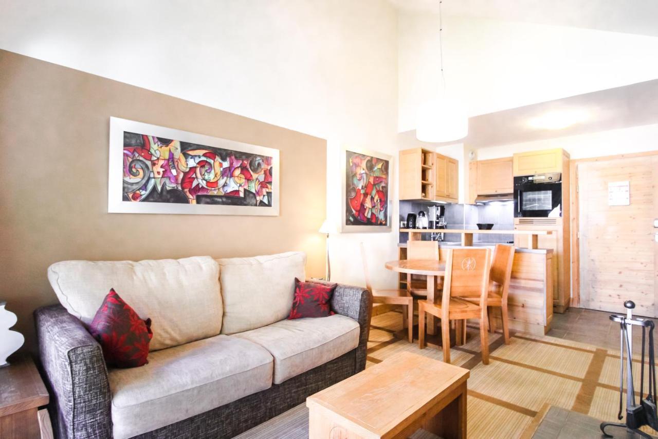 Les Terrasses D'Eos, 1-Bed Apartment With Fireplace, Ski In, Ski Out Flaine Exterior foto