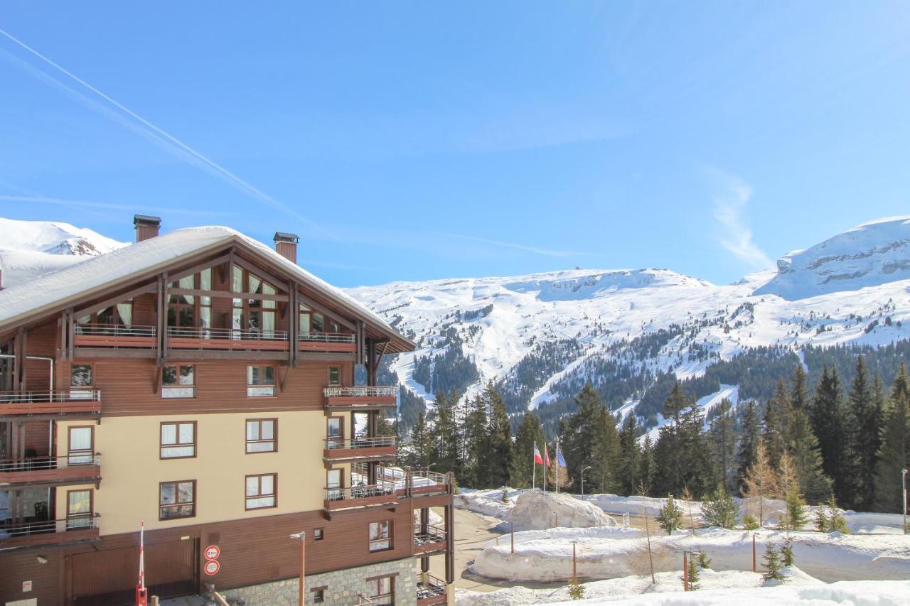 Les Terrasses D'Eos, 1-Bed Apartment With Fireplace, Ski In, Ski Out Flaine Exterior foto