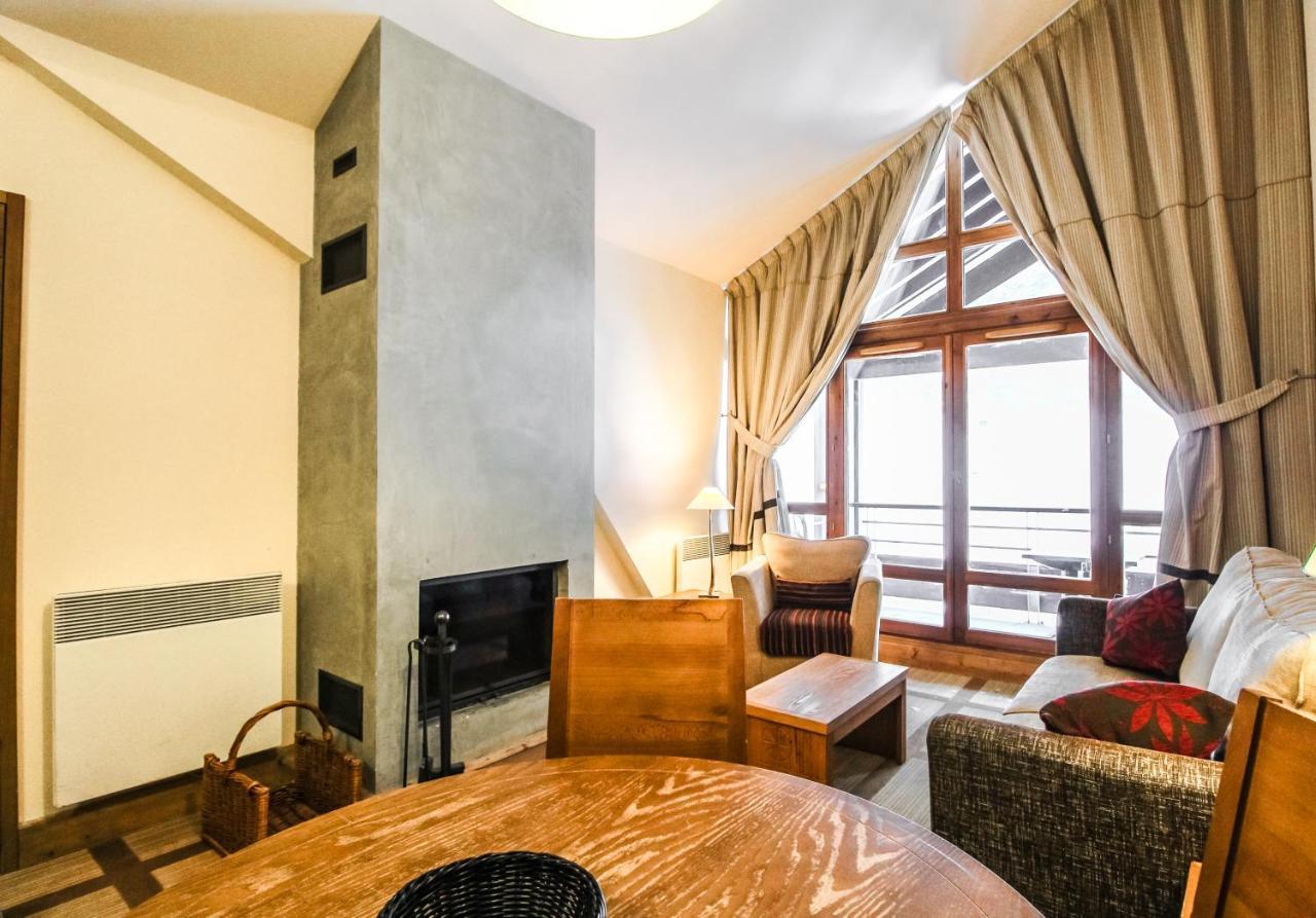 Les Terrasses D'Eos, 1-Bed Apartment With Fireplace, Ski In, Ski Out Flaine Exterior foto