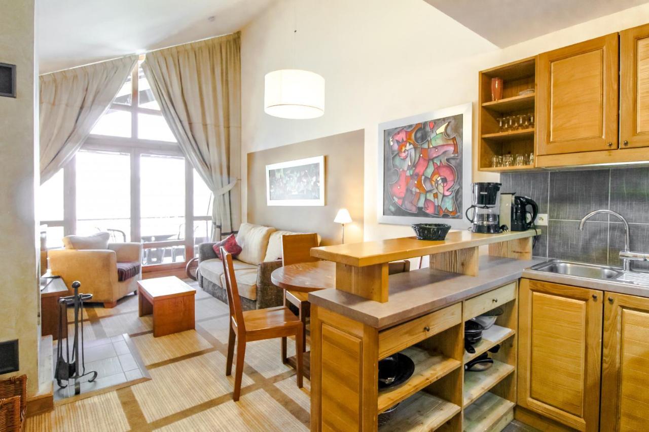 Les Terrasses D'Eos, 1-Bed Apartment With Fireplace, Ski In, Ski Out Flaine Exterior foto