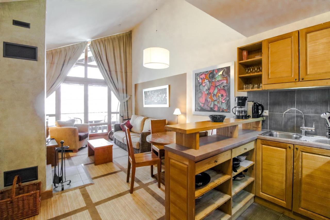Les Terrasses D'Eos, 1-Bed Apartment With Fireplace, Ski In, Ski Out Flaine Exterior foto