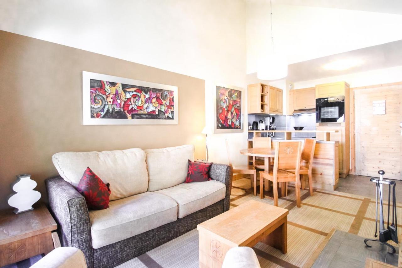 Les Terrasses D'Eos, 1-Bed Apartment With Fireplace, Ski In, Ski Out Flaine Exterior foto